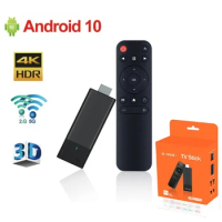 Mini Smart TV Stick Android 10 4K Smart Android TV Box 2.4G/5G Dual WiFi Smart TV Box H313 Media Player TV Receiver Set Top Box