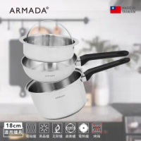 【armada 亞曼達】復古原味不沾鍋32CM