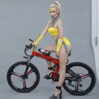 Folding Electric Bicycle MACCE Road City 26 Inch Cycle Variable 21Speed Ebike China Factory Hot Sale