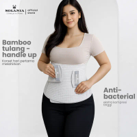 Korset Bamboo Premium Solani belt With Handle Up/Korset Bamboo Tulang ibu melahirkan pasca SC dan No