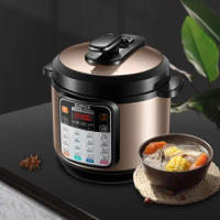 Supor Pressure Cooker 8 Liters Steam Boil Stew Braise Multi-functional Rice Cooker Timing Reservation Electric Pressure Cooker