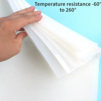 Silicone rubber sheet 500*500mm Clear Translucent Plate Mat High Temperature Resistance 100% Virgin Silikon Rubber Pad