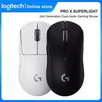 Logitech G Pro X SUPERLIGHT Bluetooth Wireless Gaming Mouse HERO 25K Sensor 25600DPI Dual-mode Lightspeed Wireless