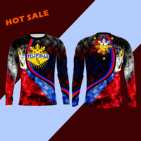 Full Sublimation 3D Print Long Sleeve T-Shirt  MTB TEAM MX New Racing Downhill Jersey Pilipinas Brea
