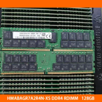 1PCS RAM HMABAGR7A2R4N-XS 128G 128GB DDR4 2S2RX4 PC4-3200AA RDIMM Server Memory High Quality Fast Ship