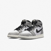 Nike Air Jordan 1 Retro High OG 大童鞋 女鞋 爆裂紋 灰 黑 AJ1 FD1437-052