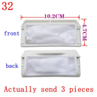 3PCS Suitable for Panasonic washing machine accessories filter bag XQB75-Q750U And many models filter box Filter mesh bags parts