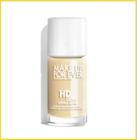 MAKE UP FOR EVER 高清光感柔焦粉底液 MAKEUP FOREVER HD SKIN HYDRA GLOW FOUNDATION #1Y00 WARM SHELL 30ML