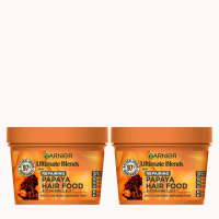 Garnier Ultimate Blends Papaya 3-in-1 Damaged Hair Mask Duo
