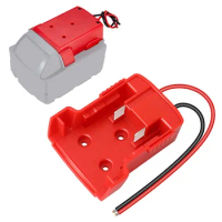 For Milwaukee 14.4V/18V Lithium Battery Adapters Dock Power DIY Battery Converter Connector 12AWG Power Tools Parts Replacement