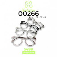 Gọng kính nhựa acetate tráng gương hợp kim titan 00266