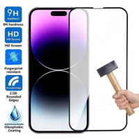 11D Tempered Glass For Apple iPhone 14 13 12 11 Pro Max mini Screen Protector iPhone X XR XSMax 7 8 Plus SE 2020 Protective Film