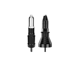 6PCS Electric Rivet Nut Gun Power Drill Rivet Gun Adapter Cordless Drill Gun Adaptor Conversion Meta