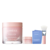 【LANEIGE 蘭芝】粉澎潤睡美人晚安面膜 60ml(全新上市 官方直營)