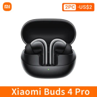Xiaomi Mi Buds 4 Pro TWS Earphone Bluetooth 48dB Active Noise Cancelling Wireless Headphone HiFi Sound 38 Hour Battery Life IP54