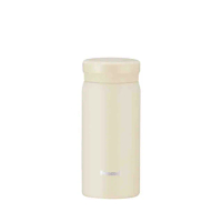 【Peacock 日本孔雀】小資族 超輕量隨身不鏽鋼 保冷保溫杯200ML-米白(迷你杯)