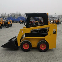 The maximum load of Yangma engine 380kg large slip loader HTHY25 is very popular