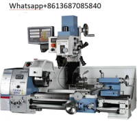 JYP290VF Brushless Motor All Metal Gears 650w Mini Lathe Machine Metalworking Digital Control Benchtop Milling 32mm Spindle Hole