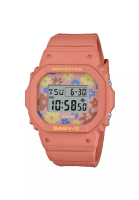 Baby-G Casio Baby-G Women's Digital Sport Watch BGD-565RP-4DR Orange Resin Strap