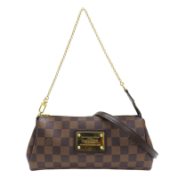 LOUIS VUITTON LV 路易威登 棕色 棋盤格 帆布 EVA 兩用包 N55213 【二手名牌BRAND OFF】