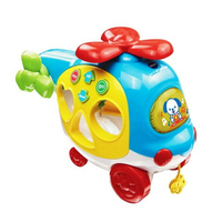 Vtech 聲光積木直升機