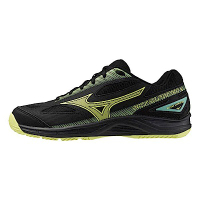 Mizuno Sky Blaster 3 [71GA234532] 男女 羽球鞋 室內運動 輕量 止滑 美津濃 黑黃