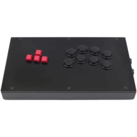 F6 Keyboard Buttons Fighbox Arcade Hitbox Controller Joystick Fight Stick For PS4/PS3/PC Sanwa OBSF-30 Cherry MX Black