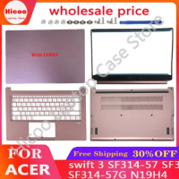 NEW For Acer Swift 3 SF314-57 SF314-57G PC N19H4 Case Laptop LCD Back Cover/Palmrest/Bottom Case Pink