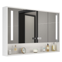 LEMON Mirror Cabinet Inligent Storage Mirror Cabinet Bathroom Wall Mounted Cabinet Mirror Cabinet