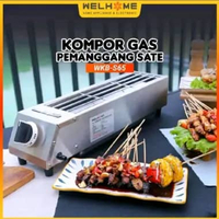 Kompor Welhome Pemanggang + Kompor Panggang Sosis ,Sate ,Ayam ,Ikan