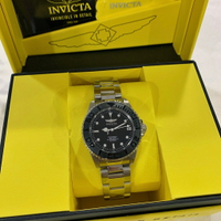 (Little bee小蜜蜂精品)INVICTA 英威塔 機械款水鬼鋼錶 男女適用錶徑