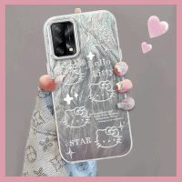 เคสโทรศัพท์, สำหรับ OPPO A74 4G, A95 4G, A74 5G, ซิลิโคน TPU บางเฉียบ, โปร่งใส, พร้อมการออกแบบหน้าจอ