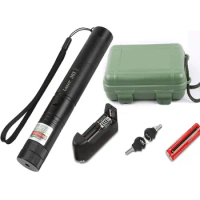 High Powerful Laser Pointer- Burning Green Laser Torch Powerful Cat Chase Laserpointer With 18650 batteies charger