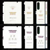 2026NEW Front Back Soft Hydrogel Matte Film For Samsung Galaxy Z Fold 2 3 4 5 6 SE 7 W21 W22 W23 W24