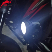 For R1250GS R1200GS F850GS F750GS F800GS G310GS G310R F700GS White Motorcycle headlights auxiliary lamp 12V LED spot head lights