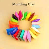 Fluffy Slime Gum Toys Polymer Clay Air Dry Plasticine Modeling Clay Charms Slime Supplies Light Handmade Educational Toy for Kid