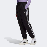 Adidas Relaxed TP [HM2143] 女 長褲 運動 經典 休閒 復古 毛圈布 柔軟 舒適 愛迪達 黑