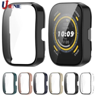 Watch Case Protective Cover for Huami Amazfit Bip 5 Hard PC Frame+ Glass Full Coverage Cases Shell Accessories