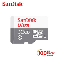 【滿額現折$330 最高回饋3000點】   【SanDisk】Ultra microSD UHS-I 32GB 記憶卡【三井3C】