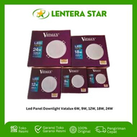 Led Panel Downlight Vatalux 6W, 9W, 12W, 18W, 24W 9 Watt