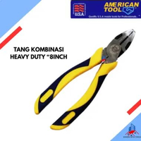 AMERICAN TOOL TANG KOMBINASI HEAVY DUTY 8 INCH / COMBINATION PLIER