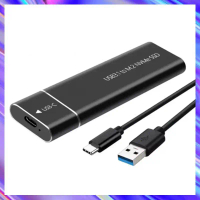 NVME USB3.1 External Storage HDD Case For NVME SATA SSD Disk Hard Drive Hard Disk Enclosure
