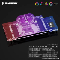 BARROW Water Block use for Galax/Gainward RTX 3080 TI 3090 OC Reference Edition GPU Card copper radiator block 5V BS-GAM3090-PA2