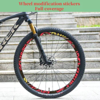 MTB Rim Stickers Road Bike 26 27.5 29 inch 700C Wheel Set Decal Cycling Waterproof Decoration Film Bicycle Accessories
