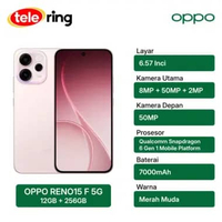HP OPPO RENO 15F 5G 12/256GB PINK
