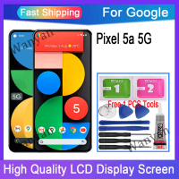Skrin LCD Sentuh, OEM, Untuk Google Pixel 5a, Dengan Penggantian Bingkai