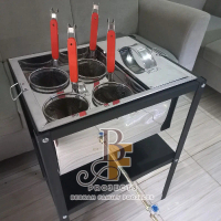Dandang Mie Ayam Panci Mie Ayam 4 lubang, 1 set