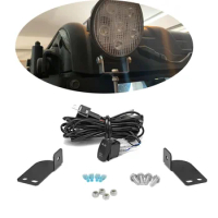 Atv Accessories Rear Roof Light Pod Bracket &amp; Switch &amp; Wire Kit For 2013-2024 Polaris Ranger 570/900/1000 Full Size &amp; Midsize