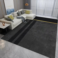 客廳輕奢地毯2022茶几墊客廳地毯臥室地毯支持全尺寸客製化 可水洗機洗
