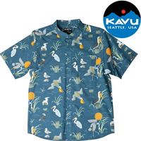 KAVU The Jam 男款 短袖襯衫 5141 1693 捕魚的鳥